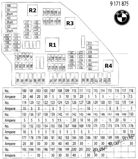 89 535i front power distribution box diagram|BMW 5 Series E34 Fuses and Relay Diagrams .